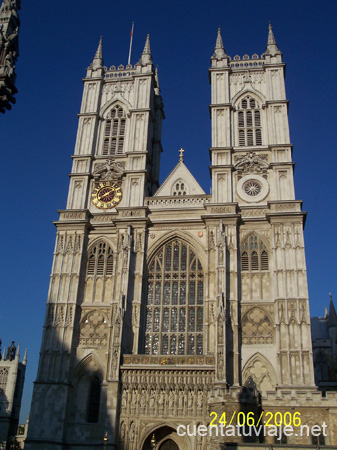 Abadía de Westminster, Londres.